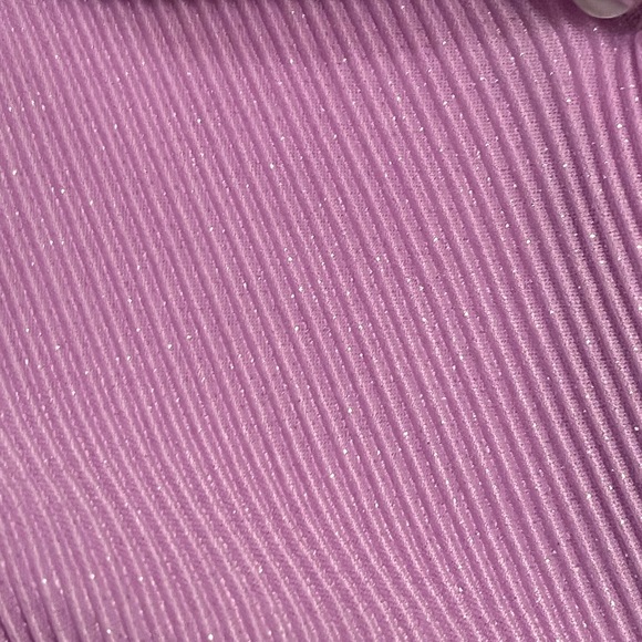 Vintage Y2K Coolwear USA Iridescent Lavender Button Up Top Size M - Picture 5 of 5